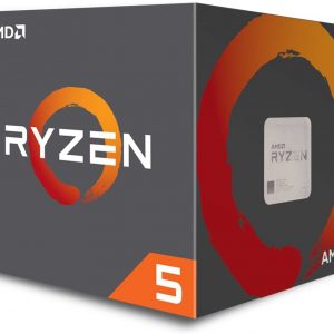 AMD Ryzen 5 2600 6-cores up to 3.9 GHz AM4 Processor with Cooler YD2600BBAFBOX