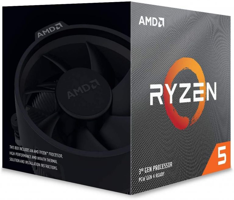 AMD Ryzen 5 3600XT 6-core, 12-threads unlocked desktop processor with Wraith Spire cooler