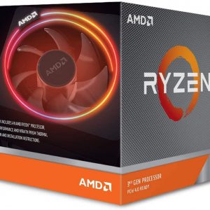 AMD Ryzen 9 3900X 12-core, 24-thread unlocked desktop processor with Wraith Prism LED Cooler