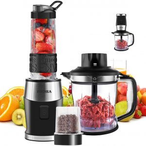 Fochea Blender and Food Processor Combo | 3-in-1 Mixer Blender & juicer