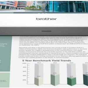 Brother DS-740D Duplex Compact Mobile Document Scanner