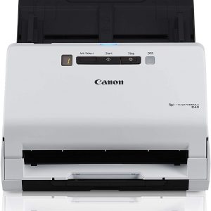 Canon ImageFORMULA R40 Office Document Scanner For PC and Mac, Color Duplex Scanning, Easy Setup For Office Or Home Use, Includes Scanning Software