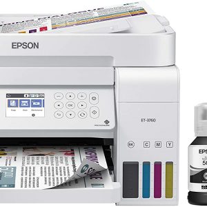 Epson Ecotank Et-3760 Printer | Best Wireless Color Printer and Scanner