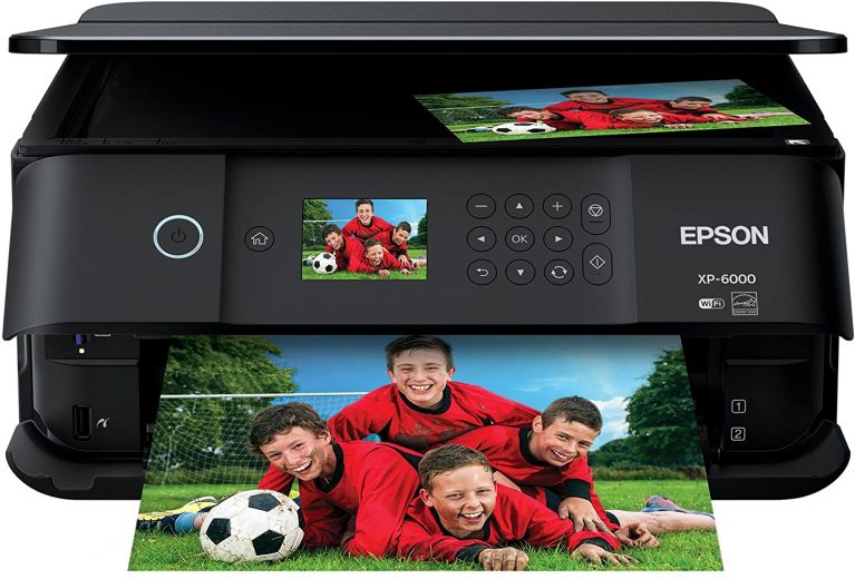 Epson Expression Premium XP-6000 Wireless Color Photo Printer with Scanner & Copier, Amazon Dash Replenishment Ready