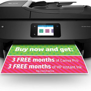 HP ENVY Photo 7855 All in One Photo Printer with Wireless Printing, HP Instant Ink ready, Works with Alexa (K7R96A)