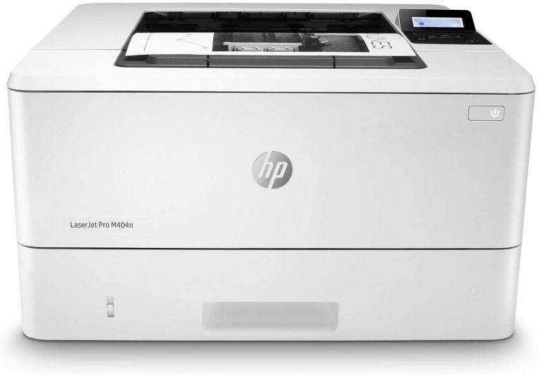 HP LaserJet Pro M404n Laser Printer with Built-in Ethernet & Security Features, Works with Alexa (W1A52A)