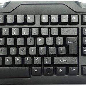 iMicro KB-IMK9 107-Key USB Wired English Keyboard (Black)