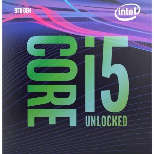Intel Core i5-9600K Desktop Processor 6 Cores up to 4.6 GHz Turbo unlocked LGA1151 300 Series 95W