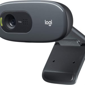 Logitech 960-000694 C270 Desktop or Laptop Webcam, HD 720p Widescreen for Video Calling and Recording