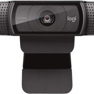 Logitech C920e / C920 HD Webcam, Full HD 1080p Video Calling and Recording, Dual Stereo Audio, Stream Gaming – Black