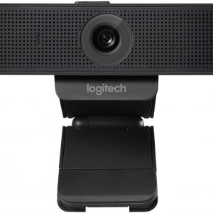 Logitech C925-e Webcam with HD Video and Built-In Stereo Microphones – Black