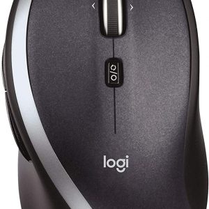 Logitech M500 Corded Mouse – Wired USB Mouse for Computers and Laptops, with Hyper-Fast Scrolling, Dark Gray