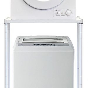 Magic Chef Compact Portable 1.6 cu ft. Top Load Washing Machine Bundle with 2.6 cu ft Front Load Dryer COMBO/SET – 120 Volts, Indoor-Safe + BONUS Indoor Lint Trap Kit