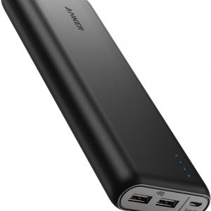 Portable Charger Anker PowerCore 20100mAh – Ultra High Capacity Power Bank with 4.8A Output and PowerIQ Technology, External Battery Pack for iPhone, iPad & Samsung Galaxy & More (Black) (A1271)