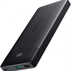 RAVPower Portable Charger 20000mAh PD 3.0 Power Bank QC 3.0 18W USB C External Battery Pack Tri-input and Tri-output Cell Phone Charger Battery for iPhone, Samsung Galaxy and More