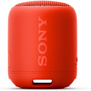 Sony SRS-XB12 Mini Bluetooth Speaker Loud Extra Bass Portable Wireless Speaker with Bluetooth -Loud Audio for Phone Calls- Small Waterproof and Dustproof Travel Music Speakers Red SRS-XB12/R