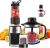 Blender and Food Processor Combo,FOCHEA Smoothie Shake Blender,700W Powerful Mixer Blender/Chopper/Grinder with Portable 570ml BPA-Free Bottle, Easy to Use and Clean