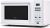 Commercial Chef CHM770W 700 Watt Counter Top Microwave Oven, 0.7 Cubic Feet, White Cabinet
