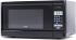 Countertop 1.1 Cubic Feet Microwave Oven, 1000 Watt, Black Front with Black Cabinet, Commercial Chef CHCM11100B