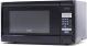 Countertop 1.1 Cubic Feet Microwave Oven, 1000 Watt, Black Front with Black Cabinet, Commercial Chef CHCM11100B