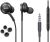 OEM ElloGear Earbuds Stereo Headphones for Samsung Galaxy S10 S10e Plus Cable – Designed by AKG – with Microphone and Volume Buttons (Black)