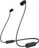 Sony WI-C200 Wireless in-Ear Headset/Headphones with mic for Phone Call, Black (WIC200/B)