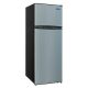 Thomson – 4.5 Cu. Ft. Mini Fridge – Black stainless steel